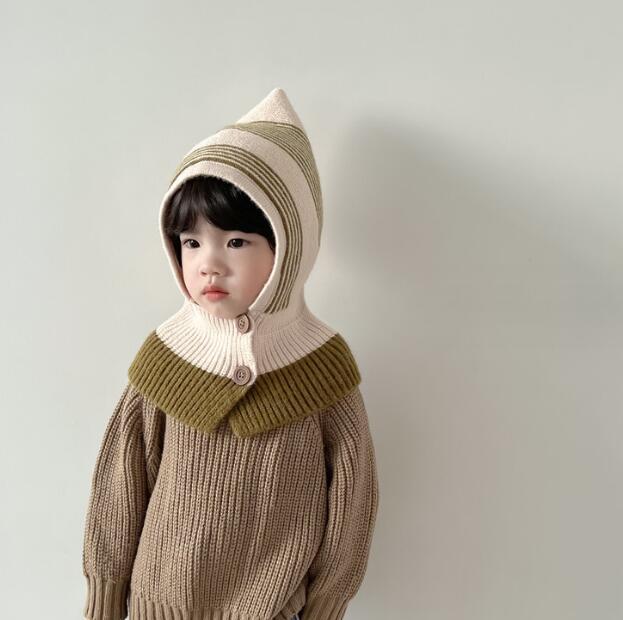 子供用★帽子/マフラー★キッズ★ニット帽子★男女兼用★暖かい★防寒★9色