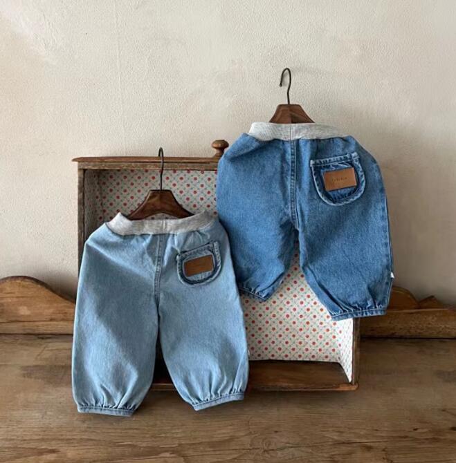 2023★春秋新作★韓国風ベビー服★ジーンズ★2色73-100CM