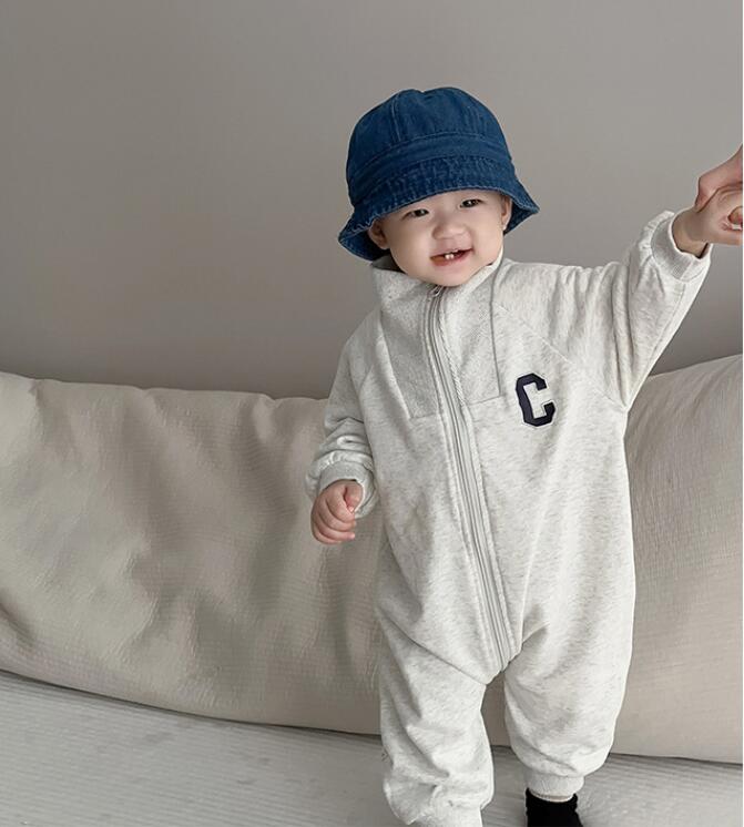 2023★春秋新作★韓国風ベビー服★ロンパース★2色66-90CM