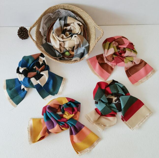 子供用★マフラー★防寒★襟巻き★スカーフ★キッズ★男女兼用★暖かい★5色