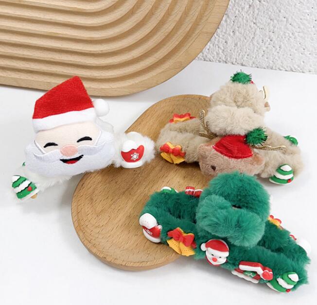 2023新品★クリスマス髪飾り　ヘアビン★アクセサリー　3色選べ★