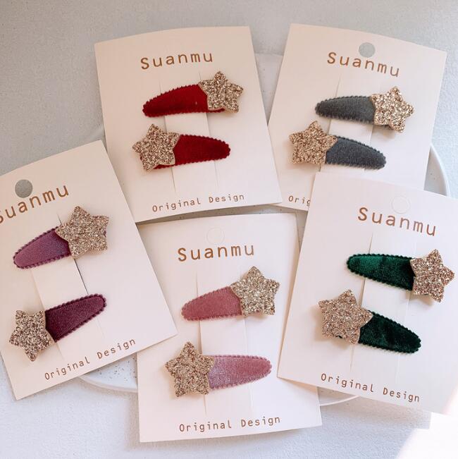 髪飾り★まとめ髪用★ヘアアクセサリー★キッズ女の子★ヘアピン★2枚入り★可愛い★多色