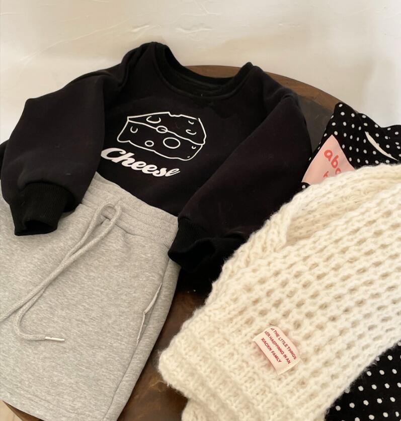 2023★秋冬新作★韓国風子供服★トレーナー★厚手★90-140CM