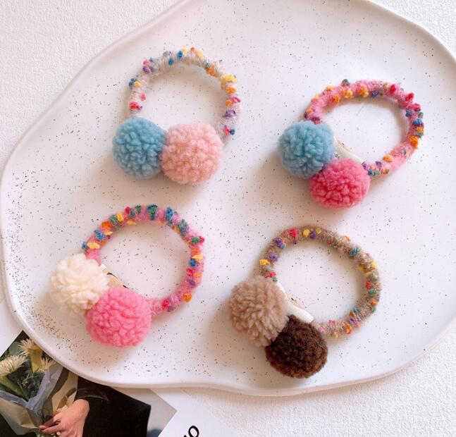 子供用★髪飾り★まとめ髪用★ヘアアクセサリー★キッズ★ヘアゴム★多色