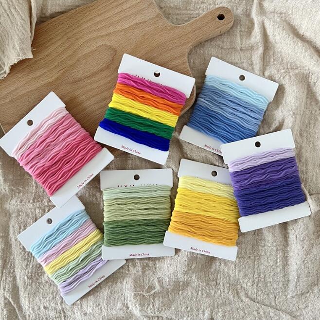 子供用★髪飾り★まとめ髪用★ヘアアクセサリー★キッズ★10枚入り★hヘアゴム★多色