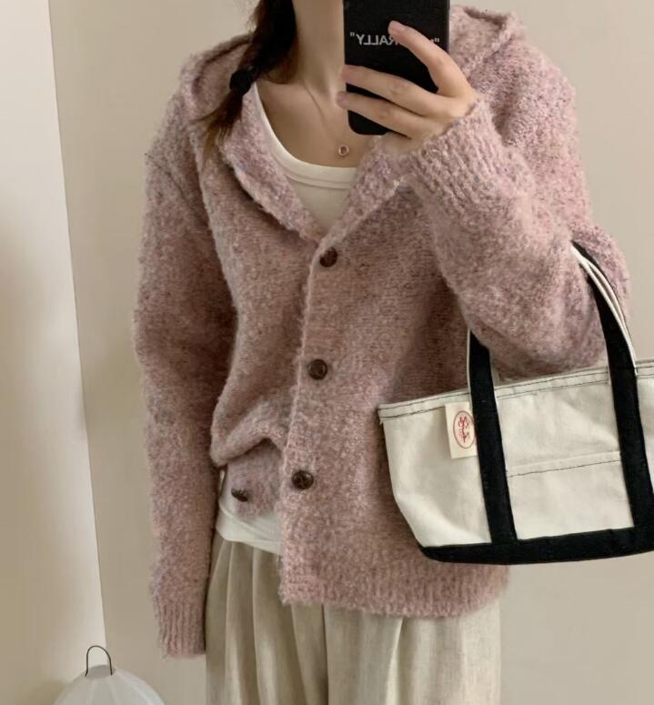 2023新型★レディース服　カーディガン　セーター　4色★F