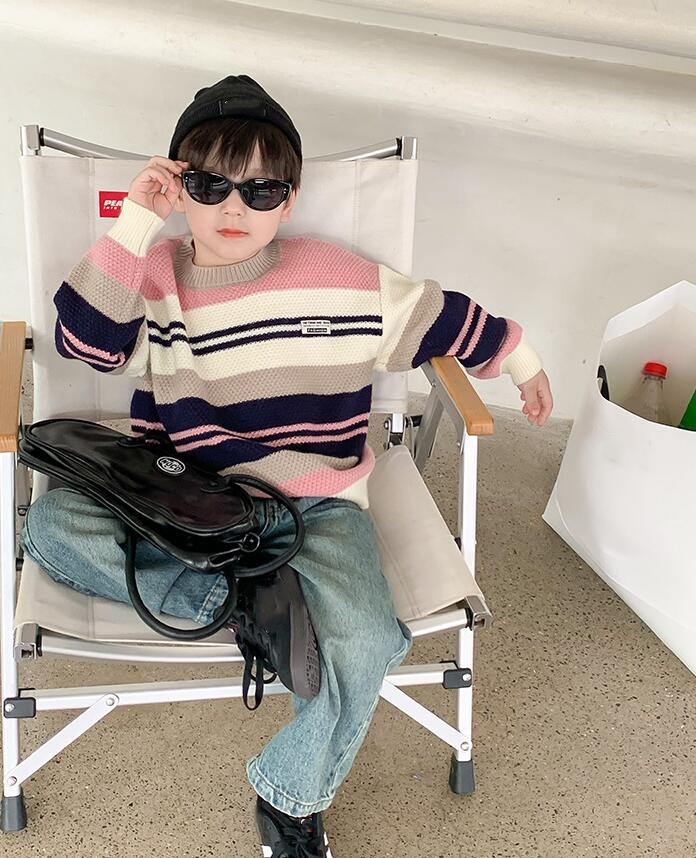 2023★春秋新作★韓国風子供服★セーター★90-150CM