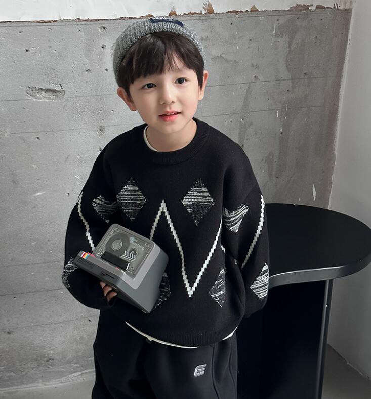 2023★秋冬新作★韓国風子供服★セーター★厚手★90-150CM