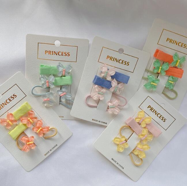 髪飾り★まとめ髪用★ヘアアクセサリー★子供用★キッズ★ヘアピン★ヘアゴム★多色