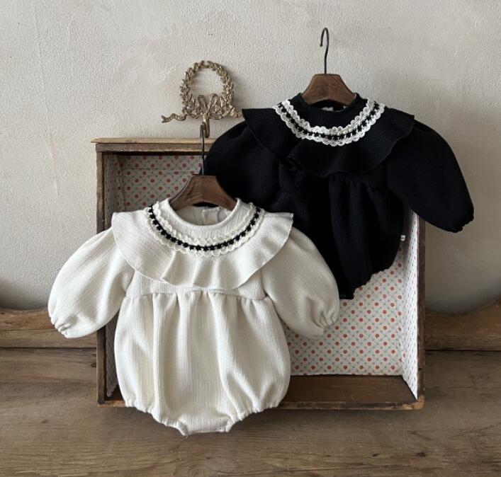 2023秋冬★ベビー服★厚手ロンパース★66-90cm★2色