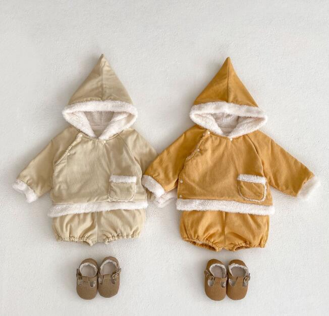 子供服★トップス+パンツ★セットアップ★韓国風子供服★ベビー★可愛い★2色★66-100CM