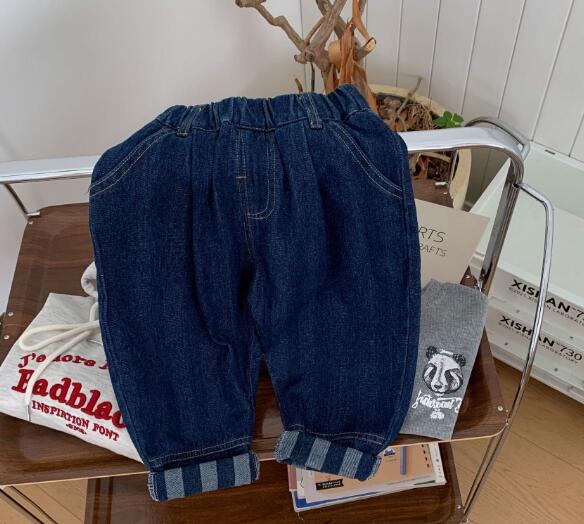 子供服★ズボン★ボトムス★ジーンズ★韓国風子供服★キッズ★男女兼用★90-140CM