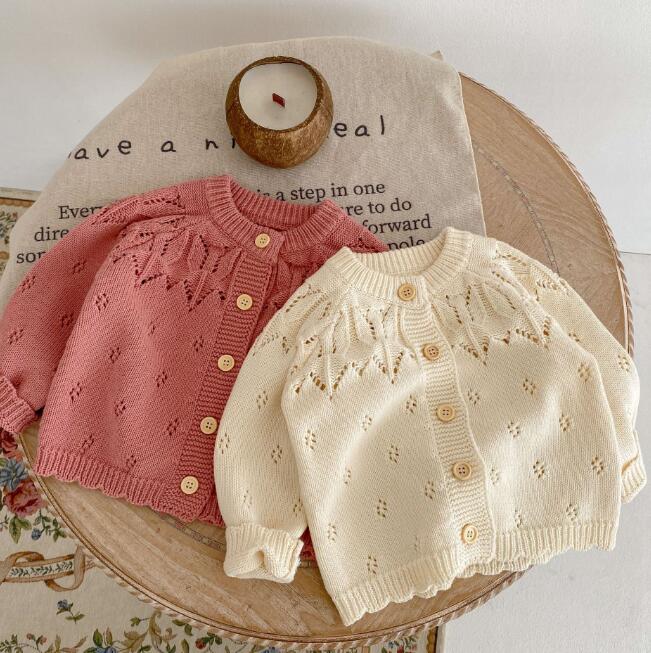 子供服トップス★カーディガン★ニット★韓国風子供服★ベビー★2色★66-100CM