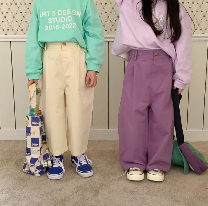 2023★春秋新作★韓国風子供服★ズボン★6色80-140CM