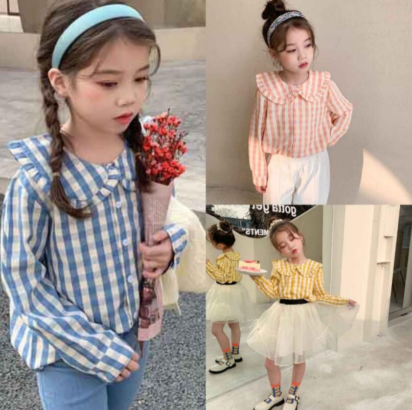 2023★春秋新作★韓国風子供服★シャツ★3色7-15