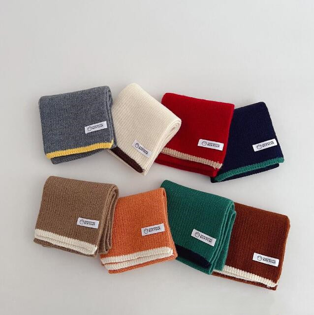 子供用★マフラー★防寒★襟巻き★ネックウォーマー★キッズ★男女兼用★暖かい★8色