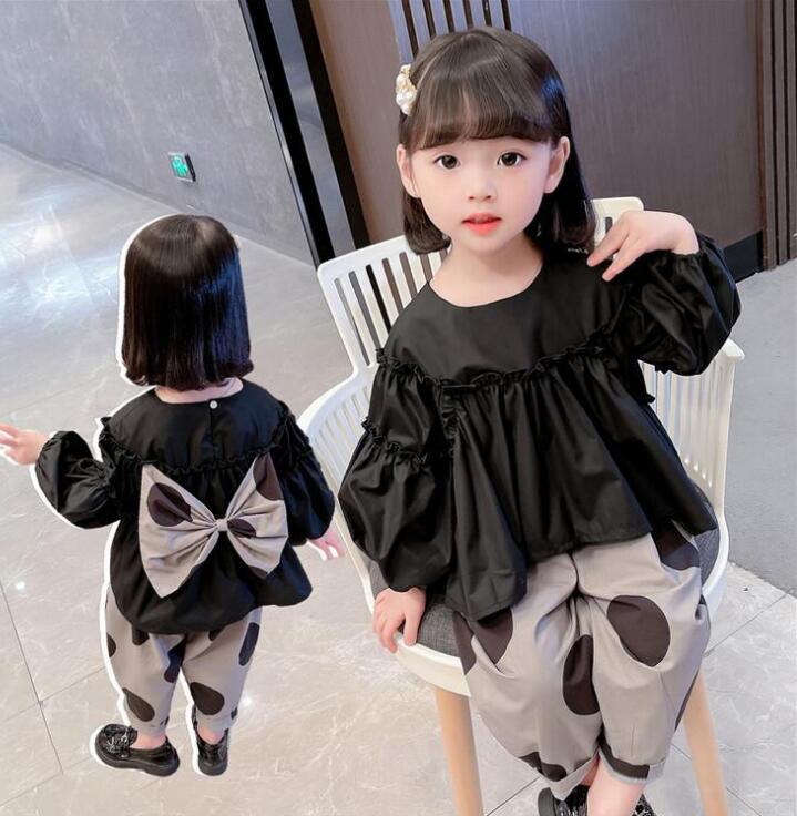 2023★春秋新作★韓国風子供服★トップス+ズボン★セットアップ★7-15