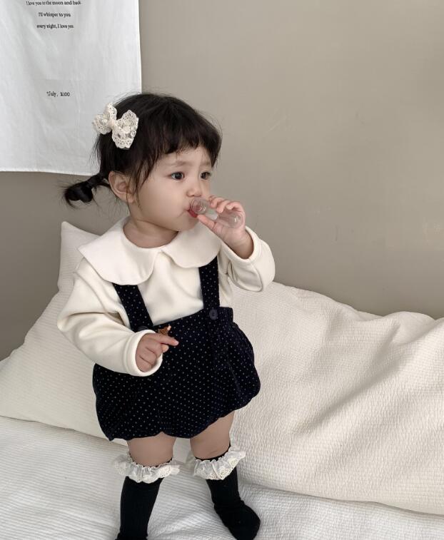 2023★秋冬新作★韓国風ベビー服★トップス★サロペット★66-100CM