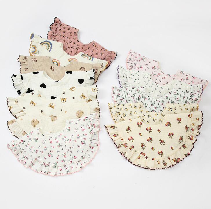 2023★ベビー用★食事用エプロン★食事用ビブ★涎掛け★12色