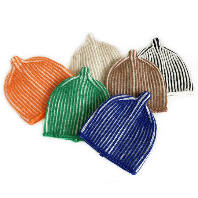 子供用★帽子★キッズ★男女兼用★暖かい★防寒★ニット帽子★可愛い★6色