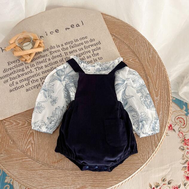 子供服★ロンパース★トップス★韓国風子供服★ベビー★2色★66-100CM