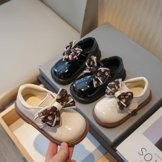 靴★子供靴★キッズ靴★シューズ★キッズ女の子★蝶結び★可愛い★2色「21-30#」