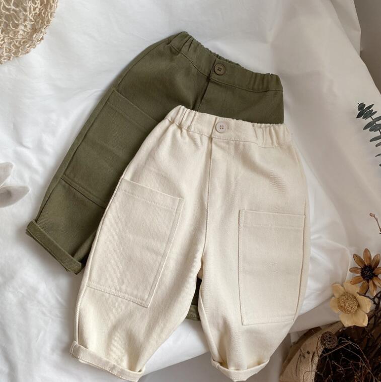 子供服★ボトムス★ズボン★男女兼用★韓国風子供服★カジュアル★2色★80-130CM