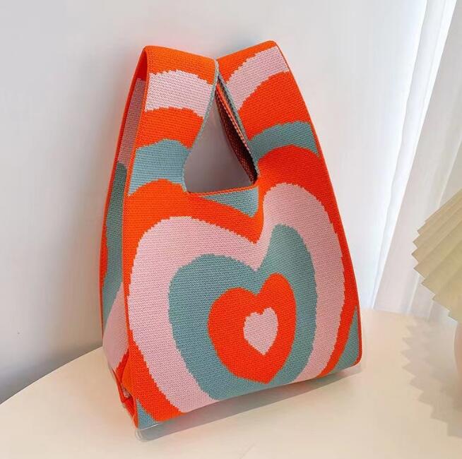 お買い得!大割引!バッグ★レディース★トートバッグ★ハンドバッグ★ニットバッグ