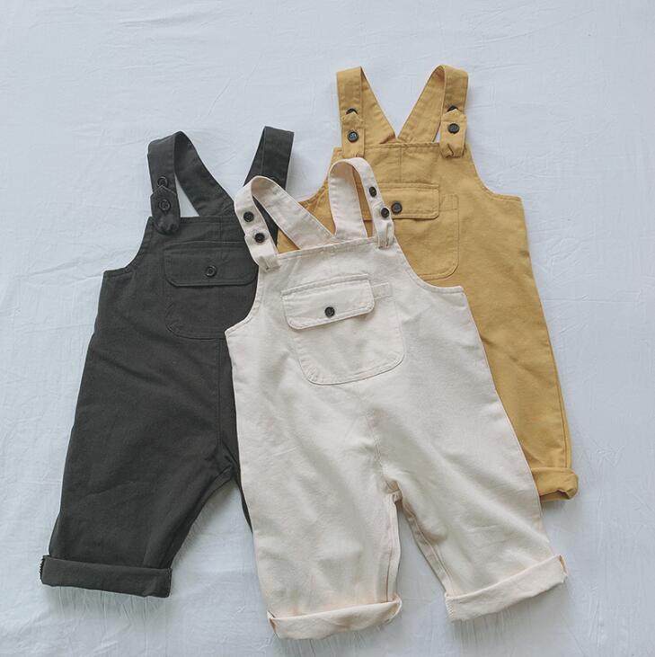 2024★春秋新作★韓国風子供服★サロペット★3色80-130CM