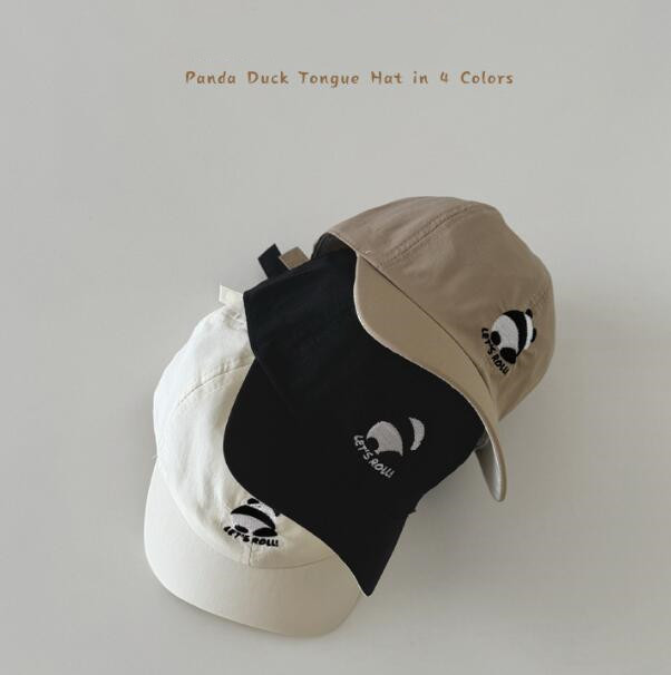 「2024」子供用★帽子★キャップ★野球帽★ベビー★キッズ★パンダ★可愛い★4色