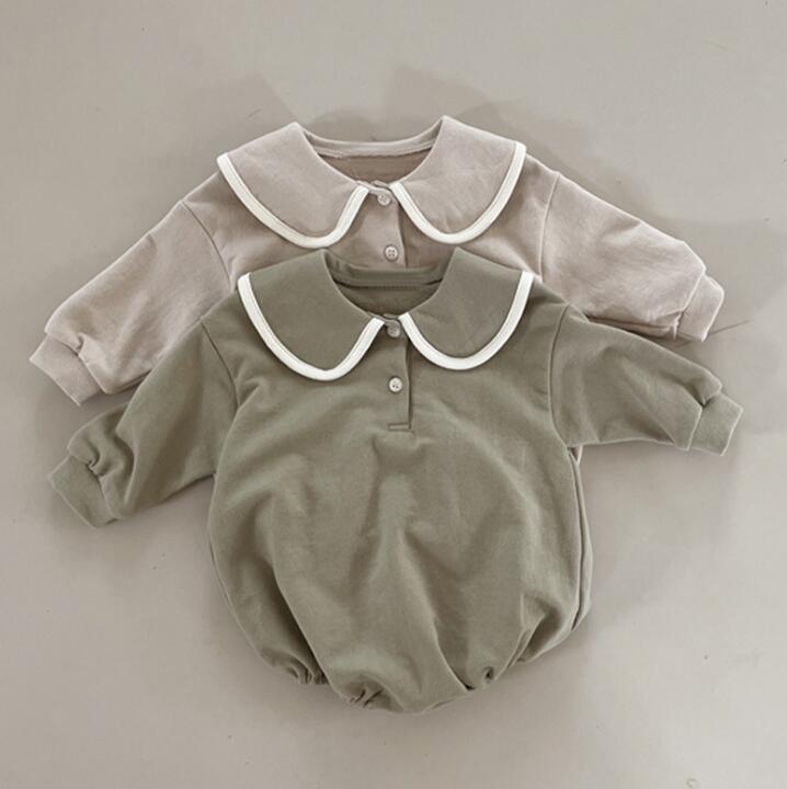 2024★春秋新作★韓国風ベビー服★ロンパース★2色65-90CM
