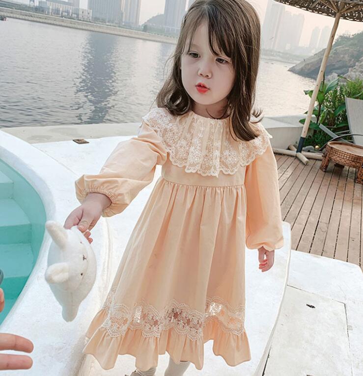 2024★春秋新作★韓国風子供服★ワンピース★2色90-130CM