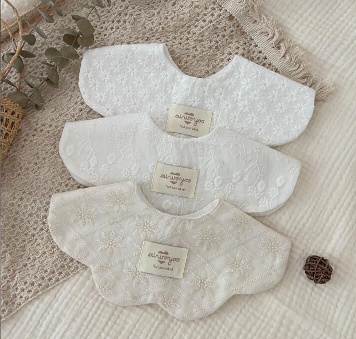 2024★ベビー用★食事用エプロン★食事用ビブ★涎掛け★3色