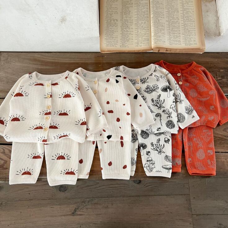 2024★春秋新作★韓国風子供服★トップス+ズボン2セット★4色66-100CM