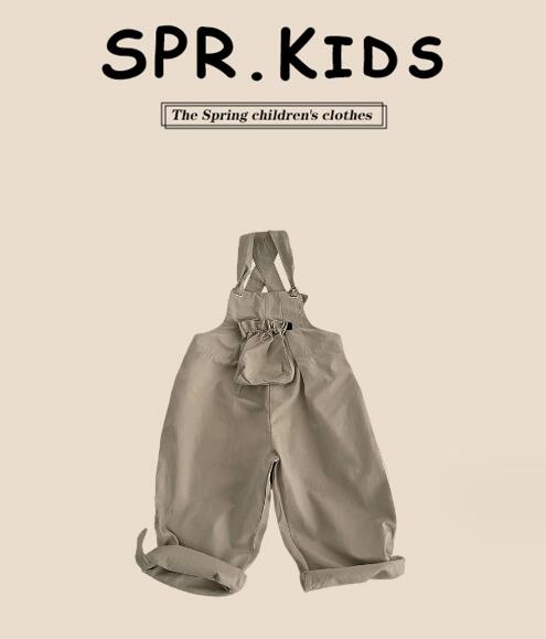 「2024」子供服★サロペット★韓国風子供服★キッズ★カジュアル★90-140CM