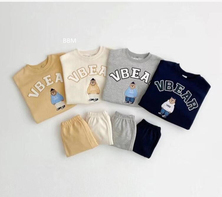 2024★春秋新作★韓国風子供服★トップス+ズボン2セット★6色73-120CM