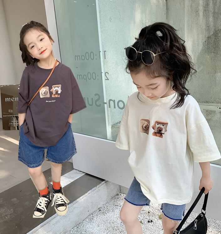 2024★春夏新作★韓国風子供服★Tシャツ★2色90-170CM