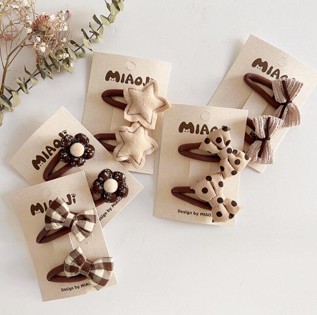 2024新品★髪飾り　ヘアビン★アクセサリー　5組選べ★