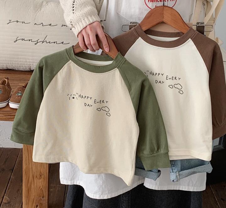 2024春秋新品★子供服　トップス★80-130cm★2色