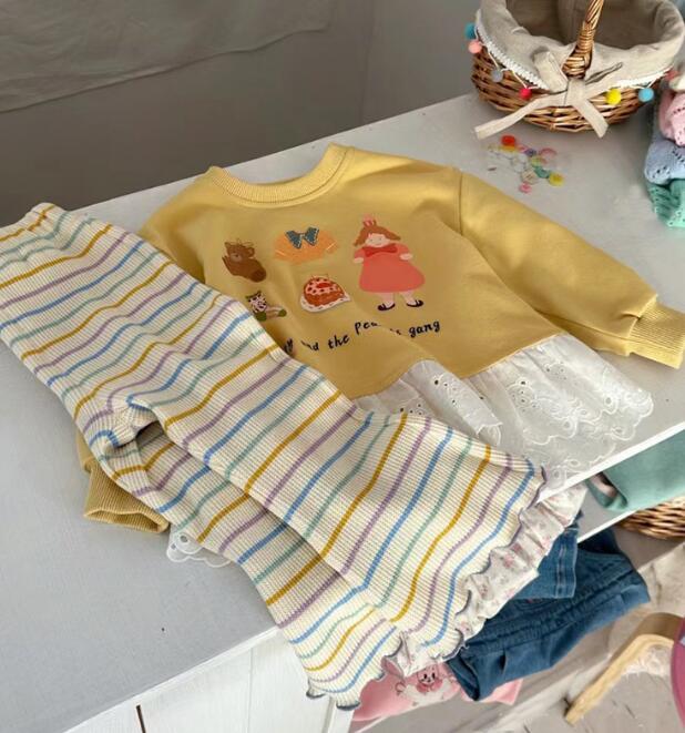 2024春★子供服 　トップス&ズボン分けて販売★80-130cm★