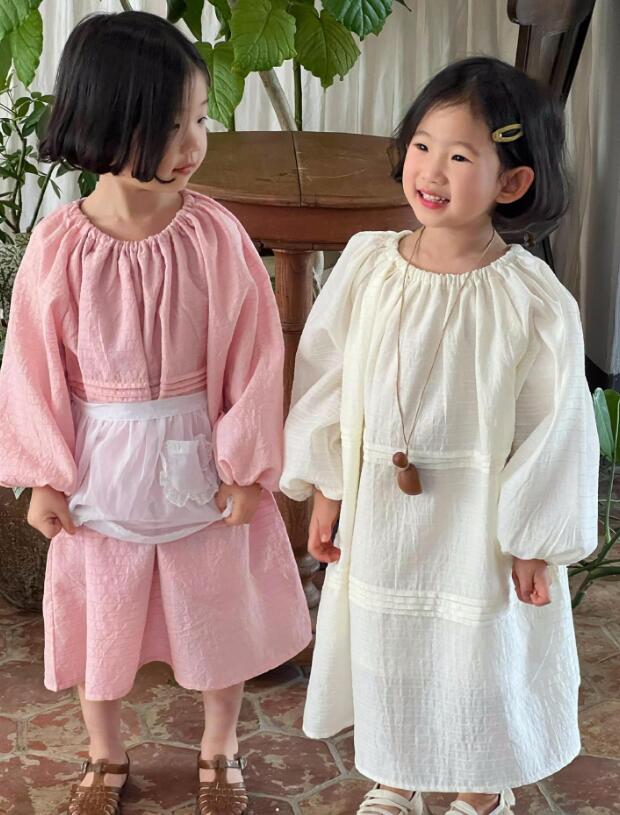 2024年新品J★子供服　ワンピース★80-140cm★2色