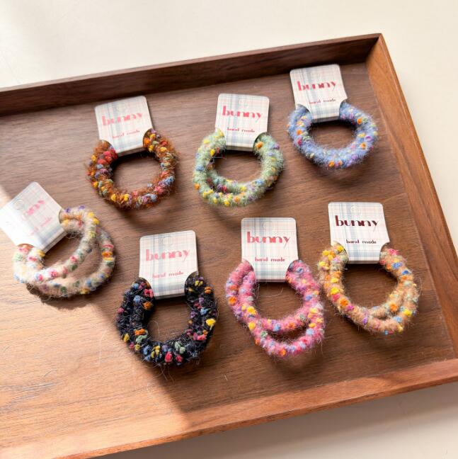 子供用★ヘアゴム★髪飾り★まとめ髪用★ヘアアクセサリー★2枚入り★可愛い★多色