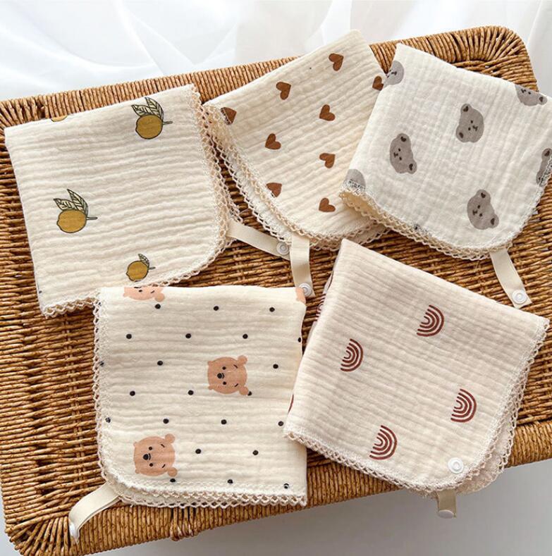 2024★ベビー用★食事用エプロン★食事用ビブ★涎掛け★8色