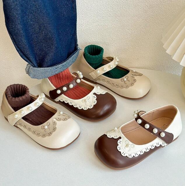 2024新入荷★子供靴★シューズ★単靴　タグ23-32★2色