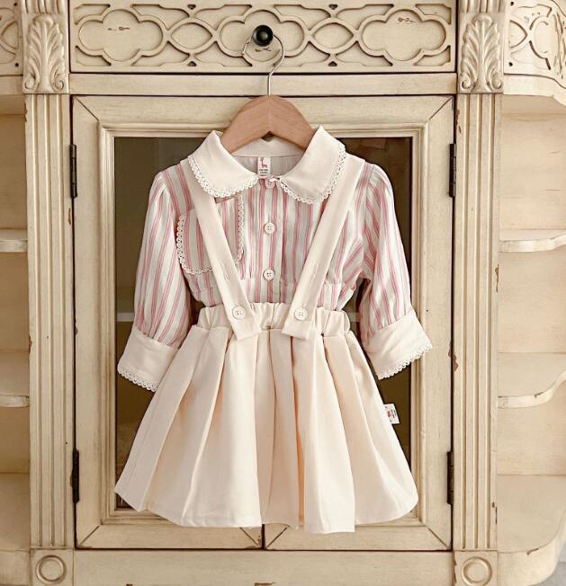 2024年新★子供服　トップス+ロンパース/スカート　セット★73-100cm★