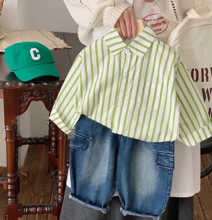 2024年新品★子供服 　シャツ　トップス★90-140cm★