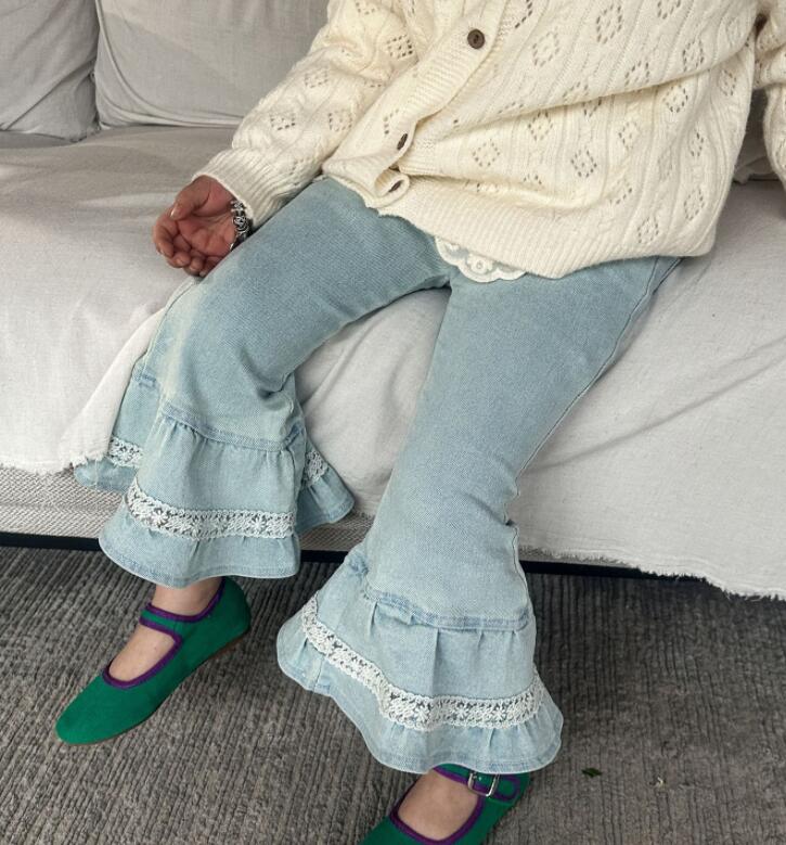 2024年新品★子供服 　デニムズボン★90-140cm★