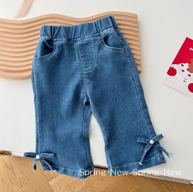 「2024」子供服★ズボン★ジーンズ★ボトムス★韓国風子供服★キッズ女の子★73-120CM