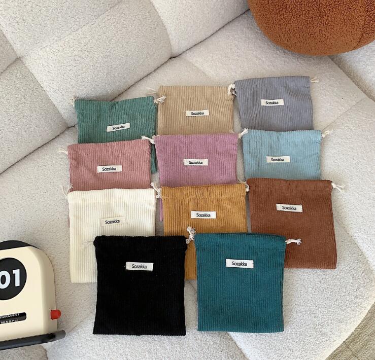 2024★収納バッグ★巾着袋★小物収納★11色