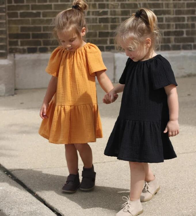 2024年★子供服　ワンピース★90-130cm★4色